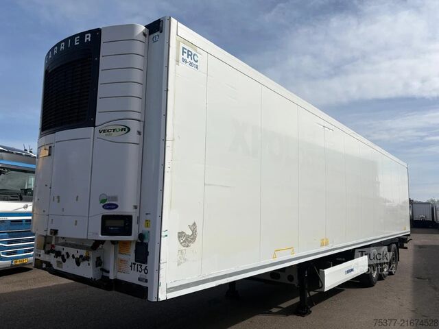 Transport réfrigéré/congélé Krone Actros Carrier, Discbrakes Writer, Schreiber