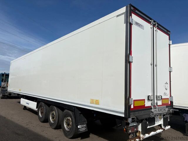 Transport réfrigéré/congélé Krone Actros Carrier, Discbrakes Writer, Schreiber