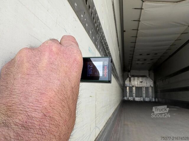 Transport réfrigéré/congélé Krone Actros Carrier, Discbrakes Writer, Schreiber