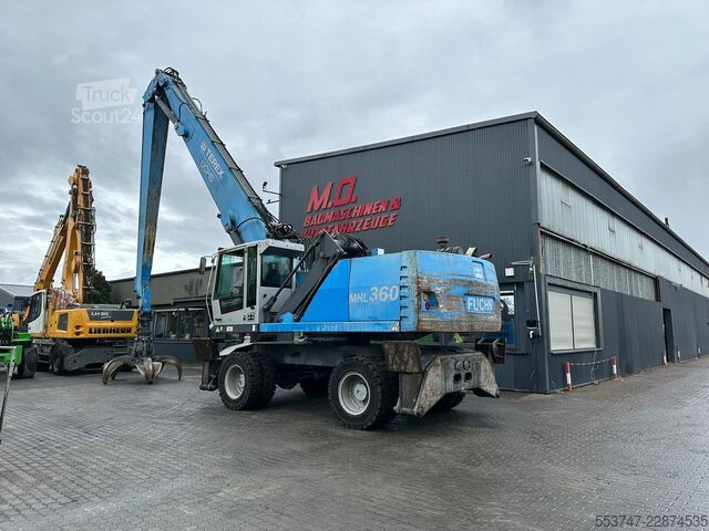 Malzeme elleçleme makinesi Fuchs MHL 360 D / Generator / Liftkabine / ZSA