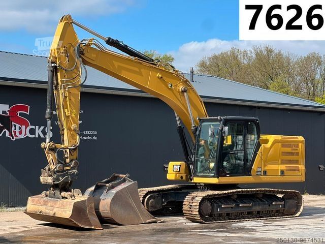 Vikšrinis ekskavatorius CATERPILLAR 320 mit Tieflöffel & Schwenklöffel,Klimaanlage