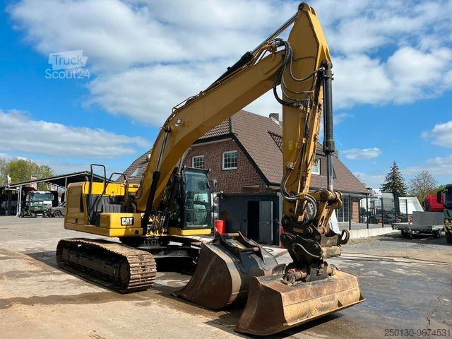Vikšrinis ekskavatorius CATERPILLAR 320 mit Tieflöffel & Schwenklöffel,Klimaanlage