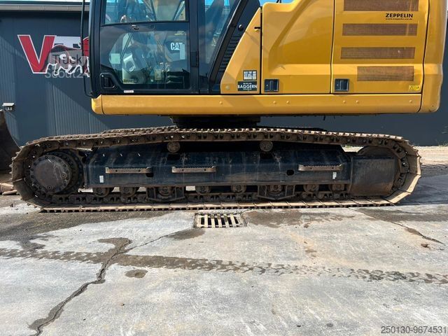 Vikšrinis ekskavatorius CATERPILLAR 320 mit Tieflöffel & Schwenklöffel,Klimaanlage