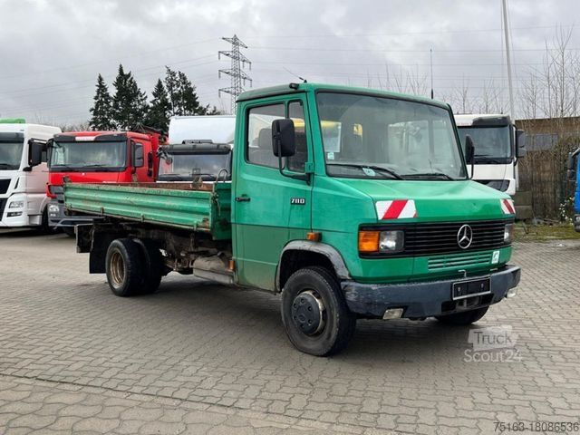 Trojstranný sklápač dodávka MERCEDES-BENZ Vario 711 DK 2-Achs Kipper Meiller