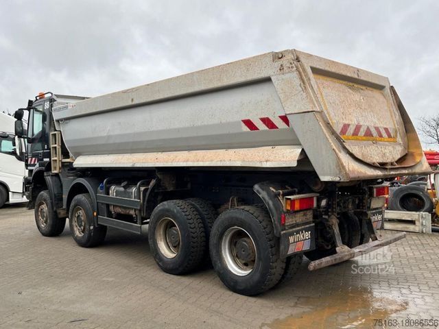 Tippbil IVECO TRACKER AD450TW 4 Achs Muldenkipper Meiller