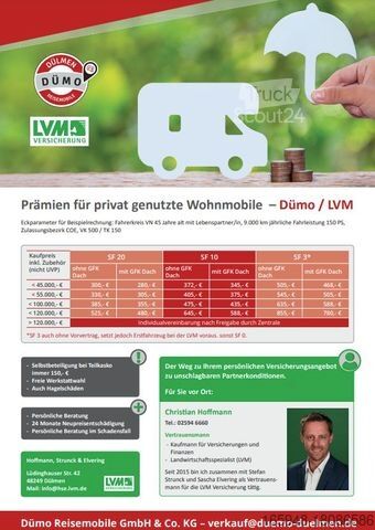 Avtodom PÖSSL 2Win Vario*Automatik*Premium Paket*Assistenten*