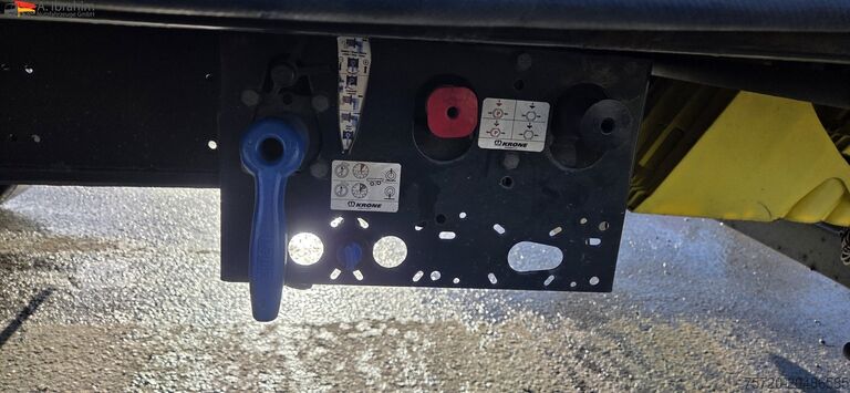 Open oplegger met zeil Krone SD Megatrailer Hubdach Liftachse | SAF Achsen