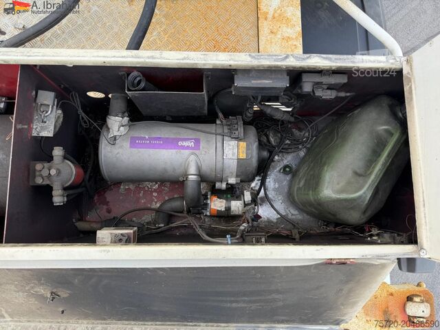 Tankoplegger Feldbinder Lebensmittel Tank Container 26500 L | 2 Kammern | Heizung | 20 ft | Edelstahl |