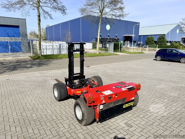 Chariot élévateur embarqué sur camion Palfinger BM 214