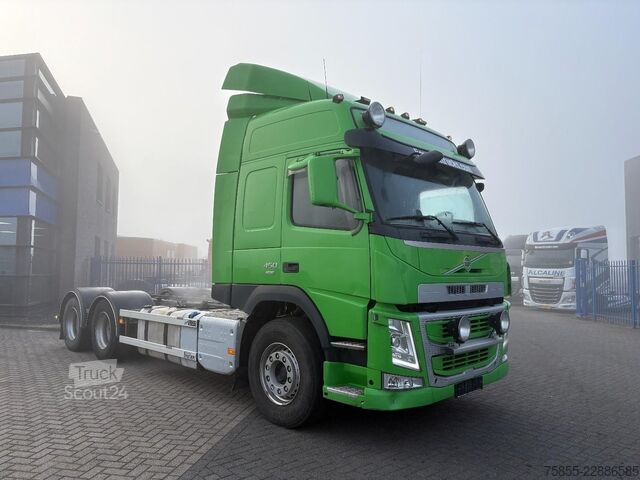 Πλαίσιο με καμπίνα Volvo FM450 6x2 /  Euro 6 / Chassis  / 331.000 KM