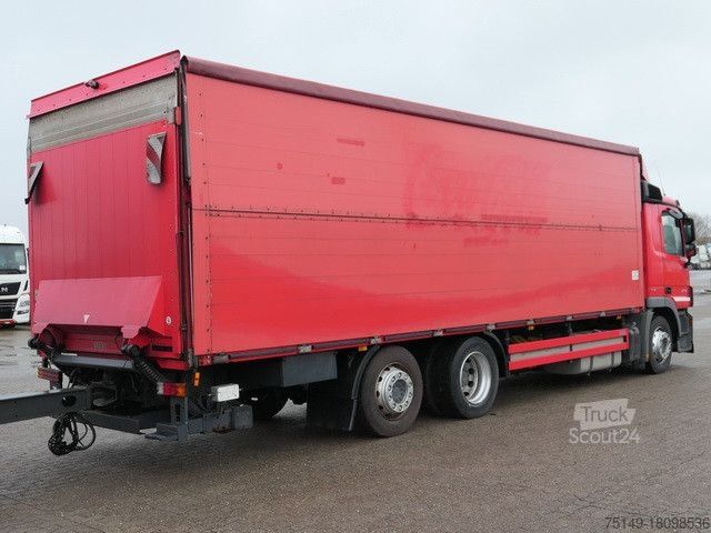 Вантажівка для напоїв MERCEDES-BENZ 2541 L NR Actros 6x2, Schwenkwand, Klima, Lift