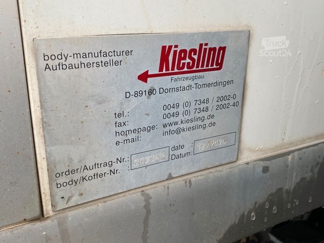 Рефрижераторний вантажівка MERCEDES-BENZ 1523 Atego | Carrier Xarios 600*LBW 1,50to.*AC