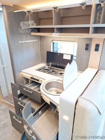 Напівінтегрований кемпер HYMER/ERIBA B-Klasse ML T BlackLine 780 KLIMA, SAT, ZV, GFK