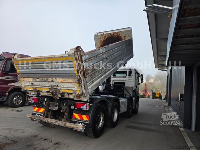 Damperli kamyon MAN TGS 35.480 / 8X4 / Meiller Bordmatik