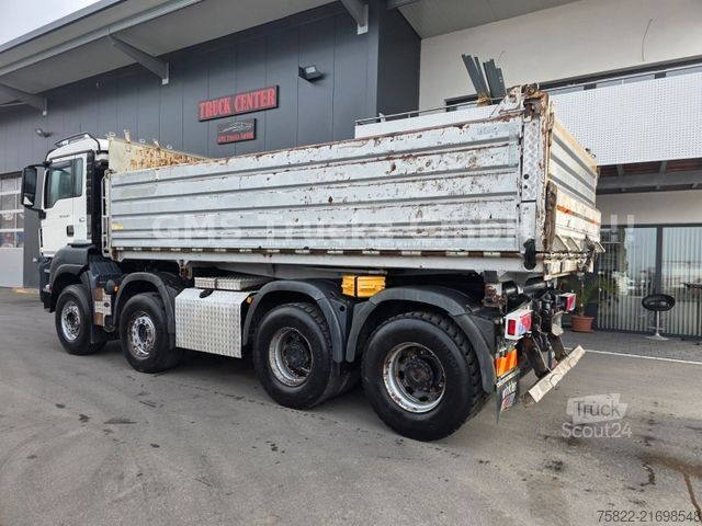 Damperli kamyon MAN TGS 35.480 / 8X4 / Meiller Bordmatik