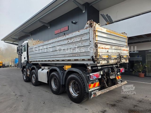Damperli kamyon MAN TGS 35.480 / 8X4 / Meiller Bordmatik