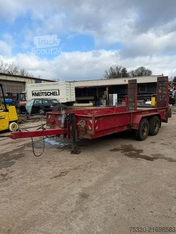 Tieflader Anhänger BLOMENRÖHR Tandemtieflader