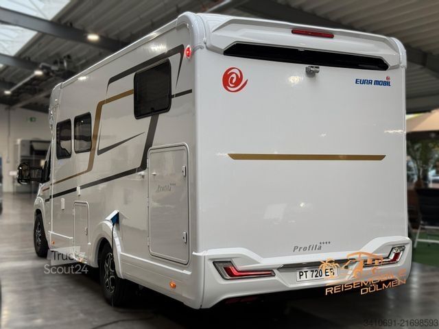 Camping-car semi-intégré EURAMOBIL Profila T 720 EB Fahrassistenz-Paket Alde RFK