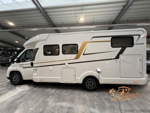 Camping-car semi-intégré EURAMOBIL Profila T 720 EB Fahrassistenz-Paket Alde RFK