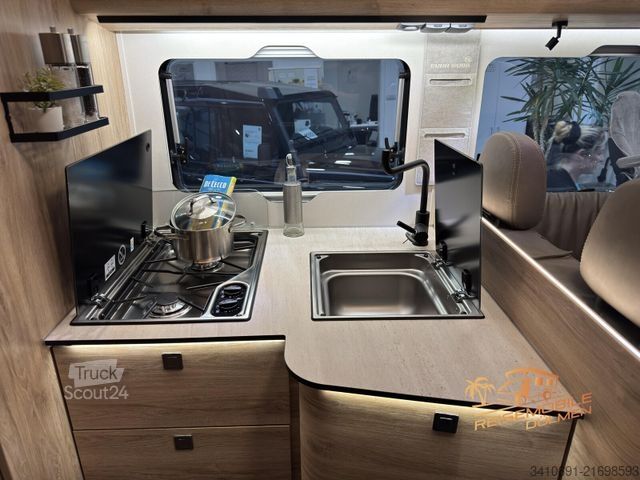 Camping-car semi-intégré EURAMOBIL Profila T 720 EB Fahrassistenz-Paket Alde RFK