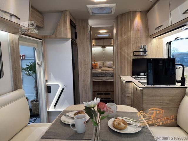 Camper integrado EURAMOBIL Integra Line GT 726 QF 2026 2xMondial 18 Delta