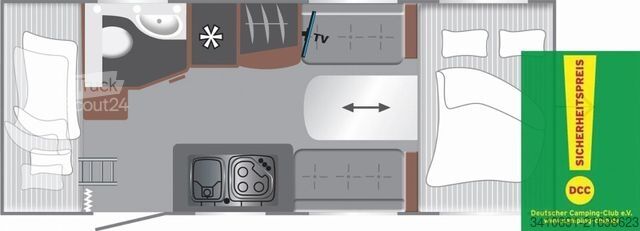 Caravana LMC Sassino 470 K Verfügbar ab ca. 06.2026!
