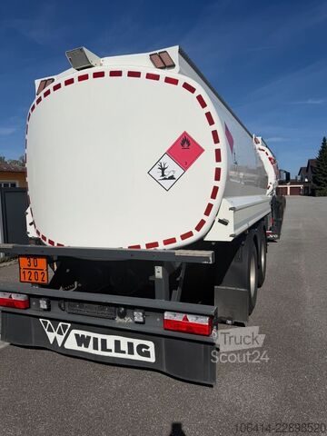 Reboque-tanque  WILLIG TANDEM