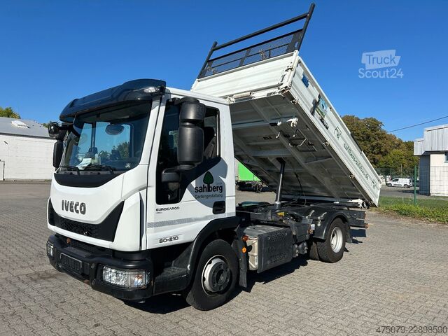 Dreiseitenkipper IVECO EuroCargo 80-210 / Meiller + Hohe Bordwände