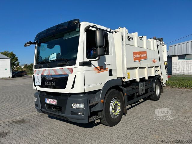 Müllwagen MAN TGM 18.290 / Zöller Mini XL 12 + Schüttung