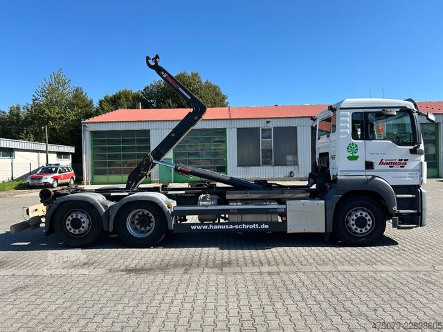 Abrollkipper MAN TGS 26.440 / 6x2-4 / Hiab XR21S59
