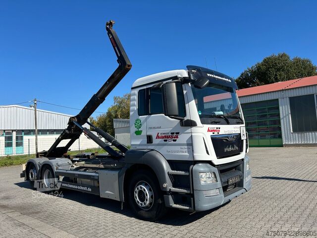 Abrollkipper MAN TGS 26.440 / 6x2-4 / Hiab XR21S59