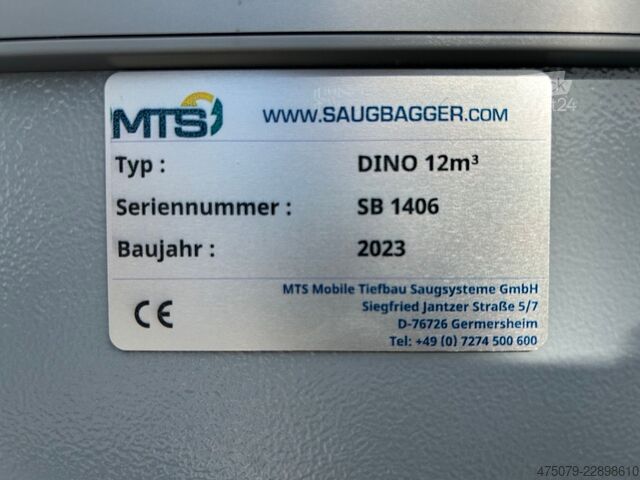 Saugwagen MERCEDES-BENZ Arocs 3251 / MTS Dino 12 Saugbagger *2 x Stück*