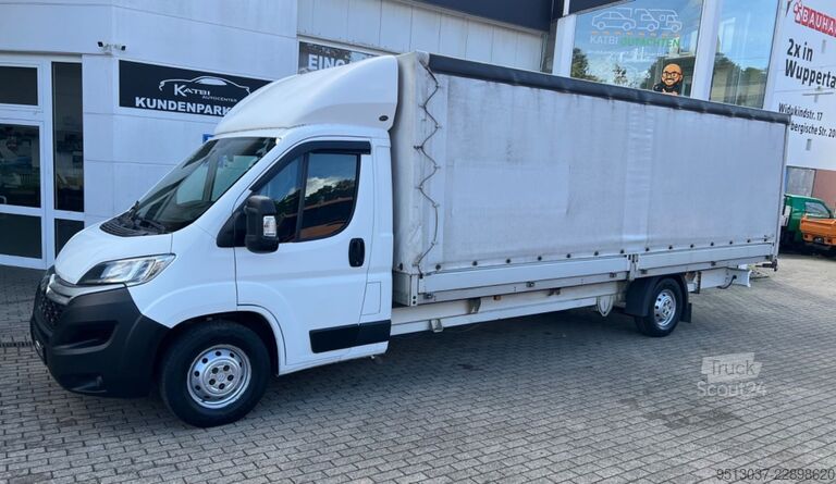 Transporter mit Pritsche & Plane Citroën Jumper 6,10m L6 maxi XXL-Pritschen+ Schiebeplane