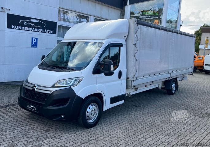 Transporter mit Pritsche & Plane Citroën Jumper 6,10m L6 maxi XXL-Pritschen+ Schiebeplane