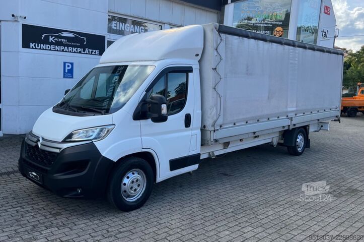 Transporter mit Pritsche & Plane Citroën Jumper 6,10m L6 maxi XXL-Pritschen+ Schiebeplane