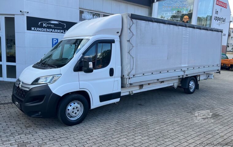 Transporter mit Pritsche & Plane Citroën Jumper 6,10m L6 maxi XXL-Pritschen+ Schiebeplane