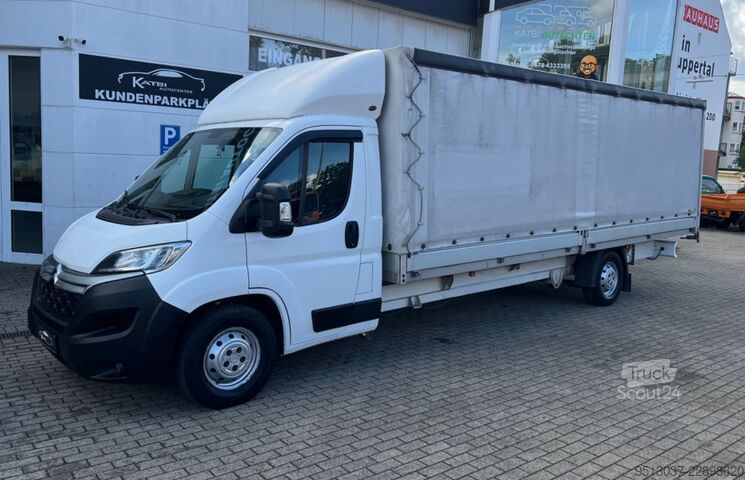 Transporter mit Pritsche & Plane Citroën Jumper 6,10m L6 maxi XXL-Pritschen+ Schiebeplane