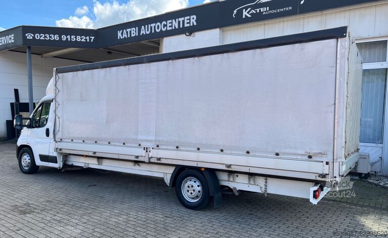 Transporter mit Pritsche & Plane Citroën Jumper 6,10m L6 maxi XXL-Pritschen+ Schiebeplane