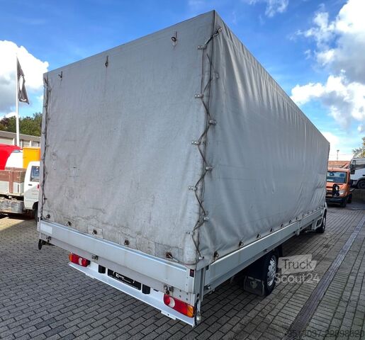 Transporter mit Pritsche & Plane Citroën Jumper 6,10m L6 maxi XXL-Pritschen+ Schiebeplane