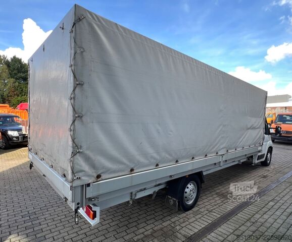 Transporter mit Pritsche & Plane Citroën Jumper 6,10m L6 maxi XXL-Pritschen+ Schiebeplane
