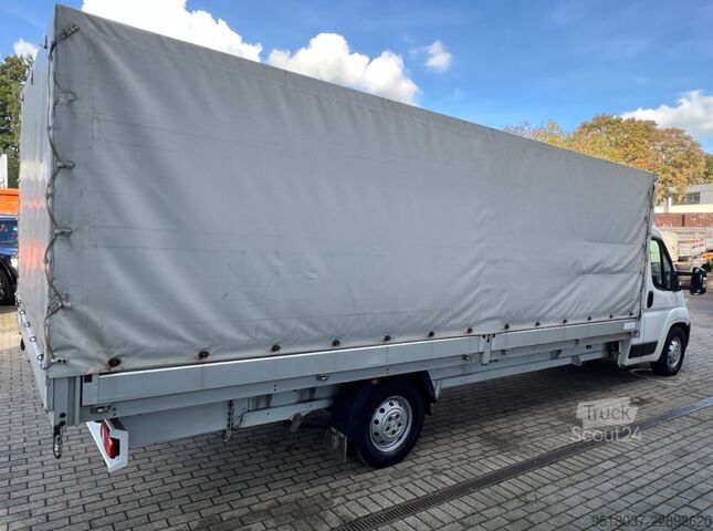 Transporter mit Pritsche & Plane Citroën Jumper 6,10m L6 maxi XXL-Pritschen+ Schiebeplane