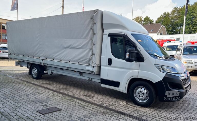 Transporter mit Pritsche & Plane Citroën Jumper 6,10m L6 maxi XXL-Pritschen+ Schiebeplane