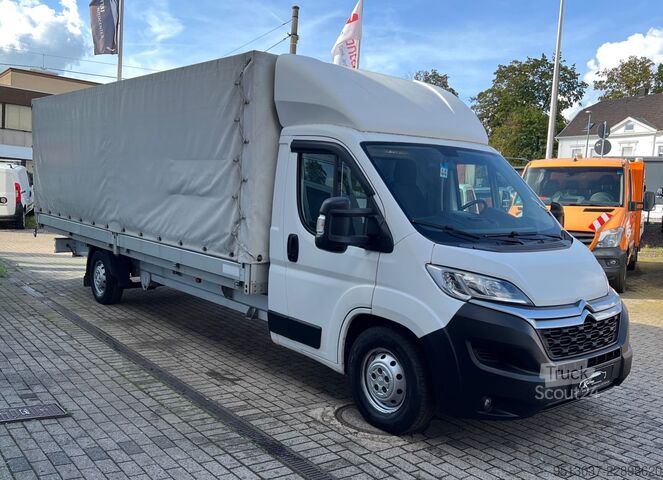 Transporter mit Pritsche & Plane Citroën Jumper 6,10m L6 maxi XXL-Pritschen+ Schiebeplane
