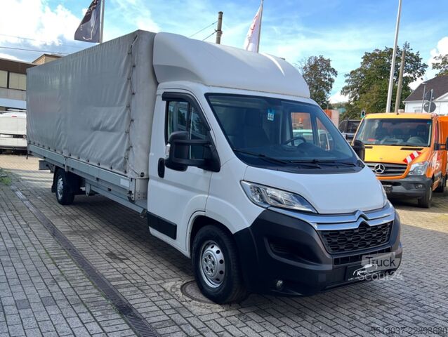 Transporter mit Pritsche & Plane Citroën Jumper 6,10m L6 maxi XXL-Pritschen+ Schiebeplane