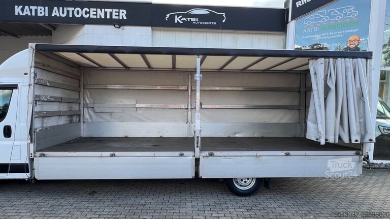 Transporter mit Pritsche & Plane Citroën Jumper 6,10m L6 maxi XXL-Pritschen+ Schiebeplane