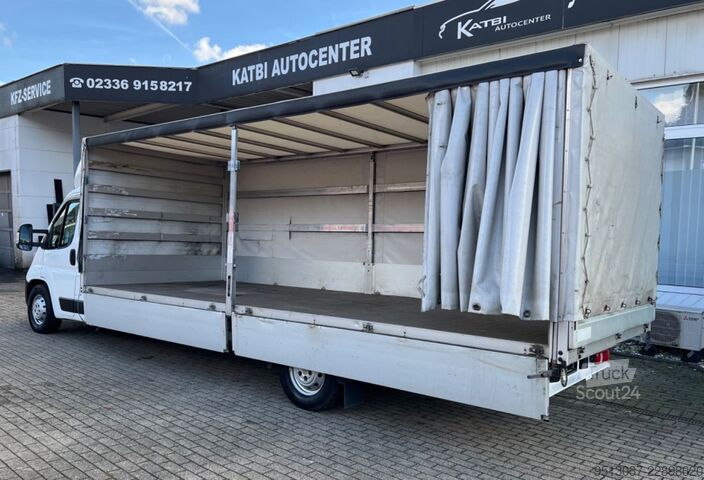 Transporter mit Pritsche & Plane Citroën Jumper 6,10m L6 maxi XXL-Pritschen+ Schiebeplane