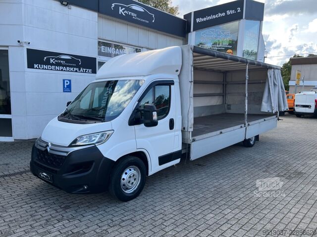 Transporter mit Pritsche & Plane Citroën Jumper 6,10m L6 maxi XXL-Pritschen+ Schiebeplane