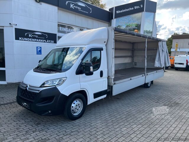 Transporter mit Pritsche & Plane Citroën Jumper 6,10m L6 maxi XXL-Pritschen+ Schiebeplane