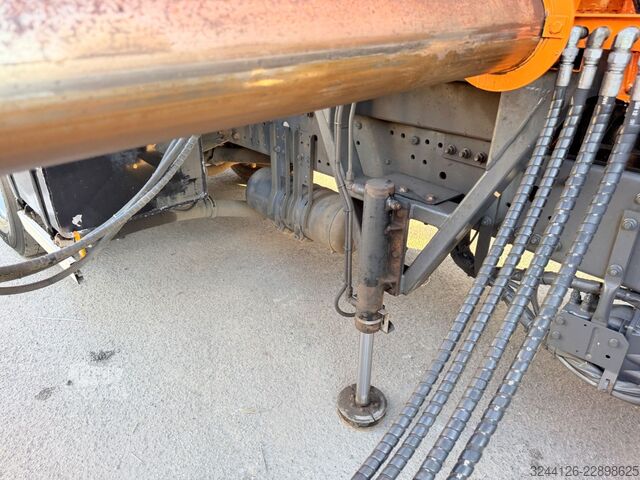 Roll-off-kippi kuorma-auto MERCEDES-BENZ Axor2629L Faun MSTS PACKER3/+Absetzbehälter/Müll