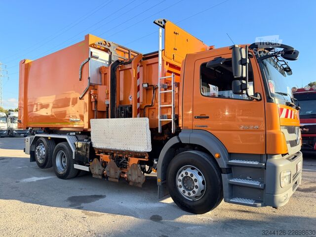 Jäteauto MERCEDES-BENZ Axor2629L Faun MSTS PACKER3/Abroller+Container/